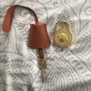 Michael Kors lock and key set