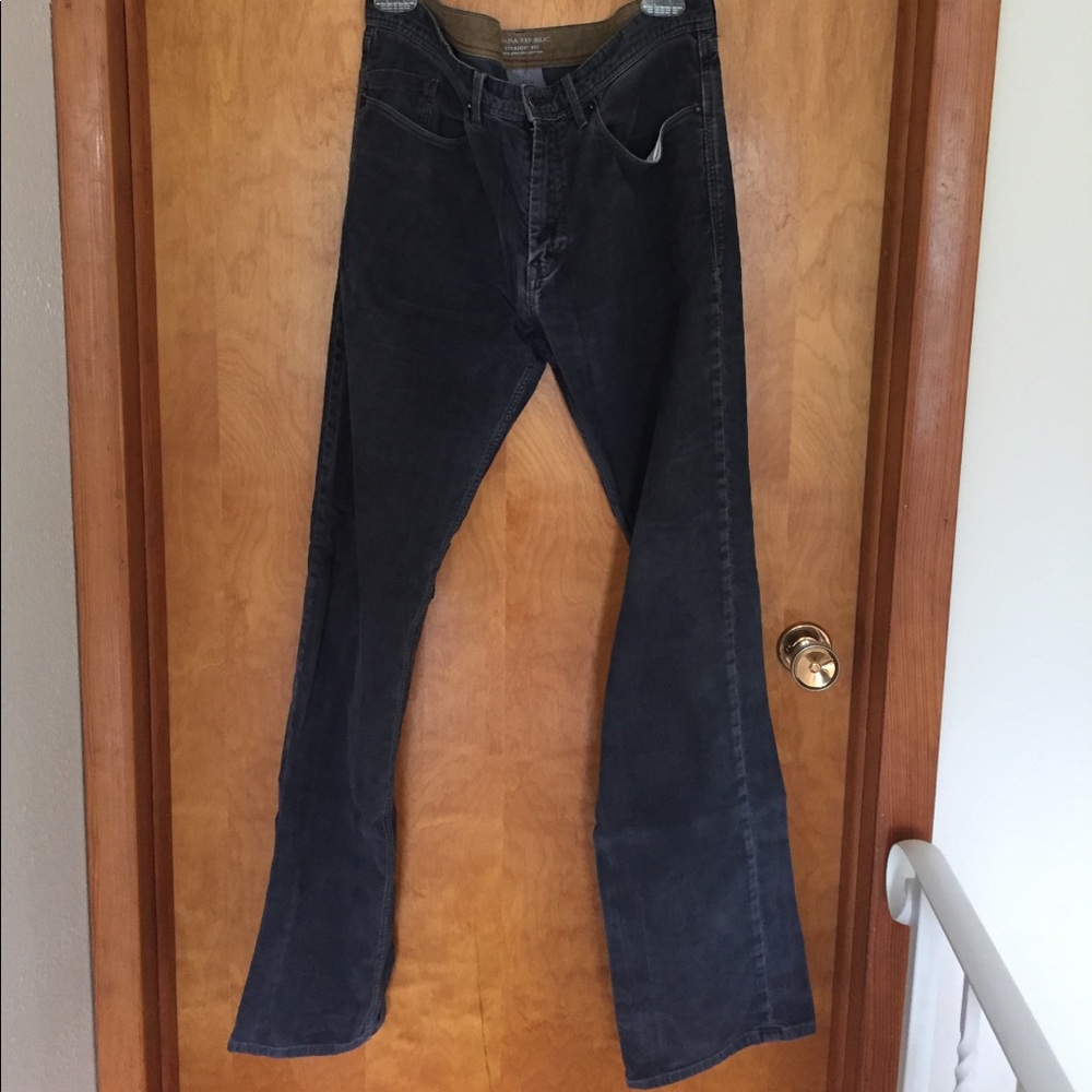 Banana Republic Men's Straight Fit Corduroys