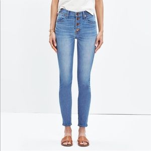 Madewell 2016 button through jeans