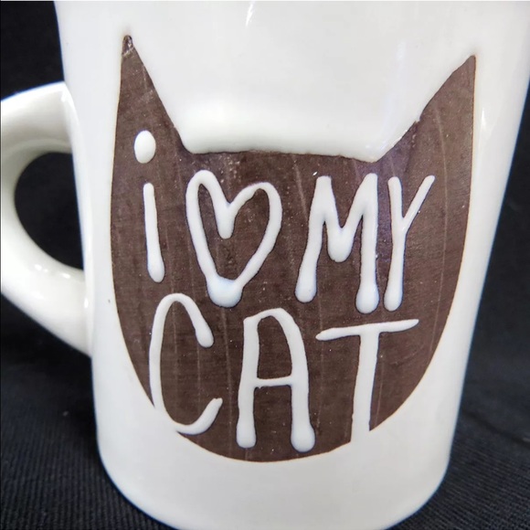 🦁I Love My Cat Coffee Mug Cup Kitty Kitten! 🐱 - Picture 3 of 6