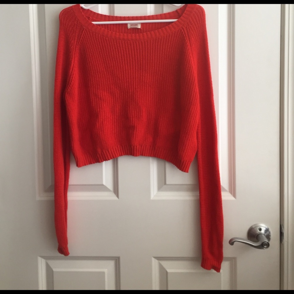 Crop sweater