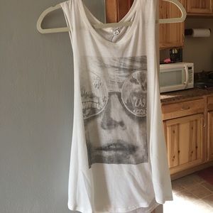 White cut off from Garage