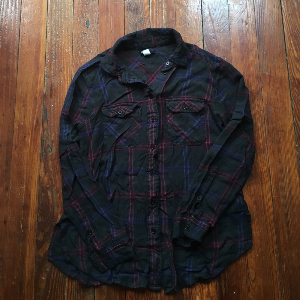 Plaid UO button down
