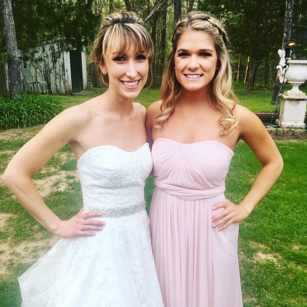 size 2 versa convertible mesh dress petal