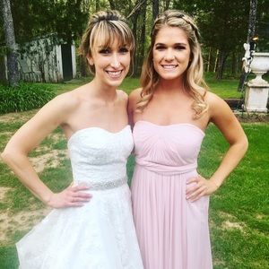 size 2 versa convertible mesh dress petal