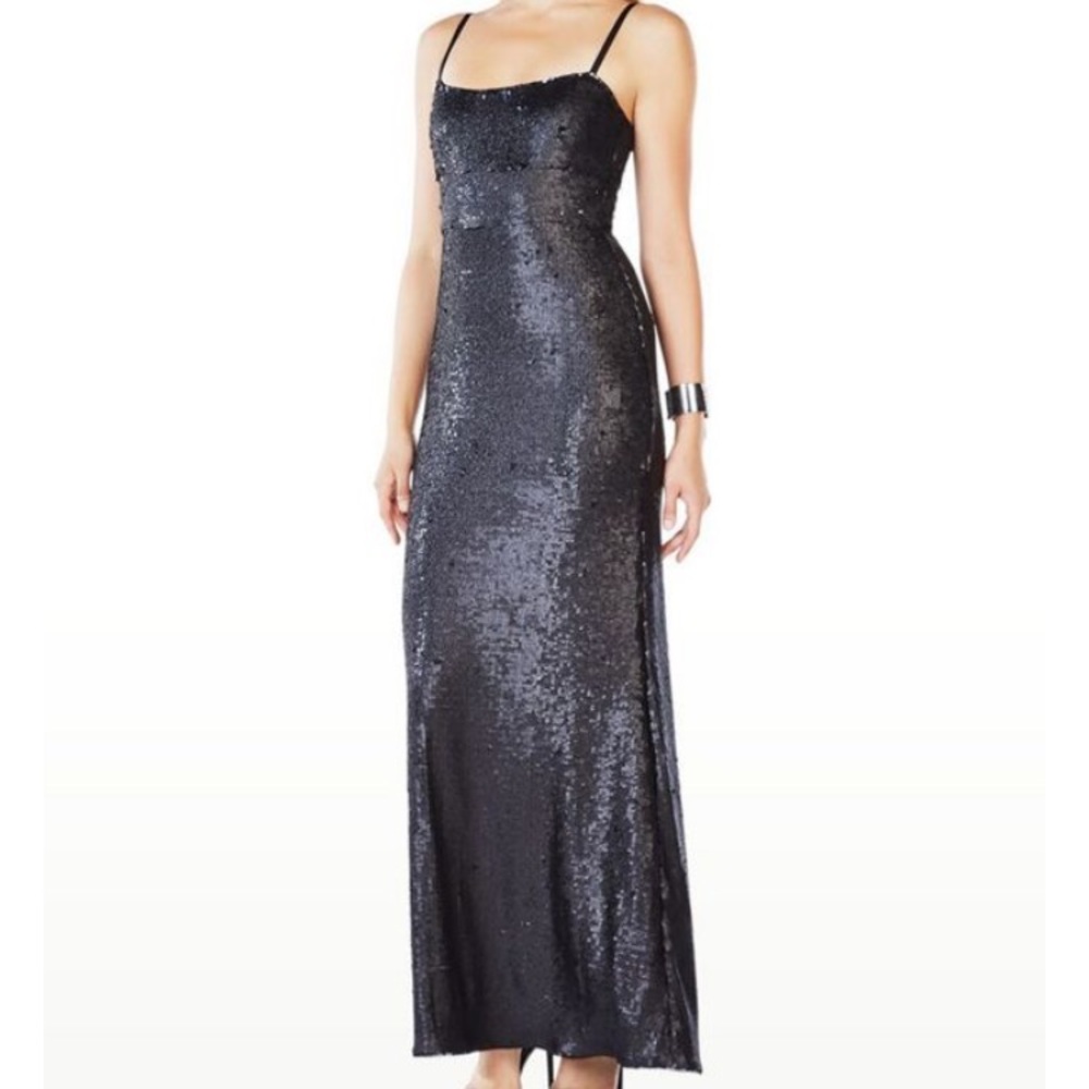 Bcbg sequin gown