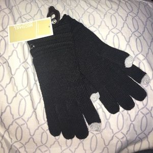MICHAEL Kors - Black tech gloves