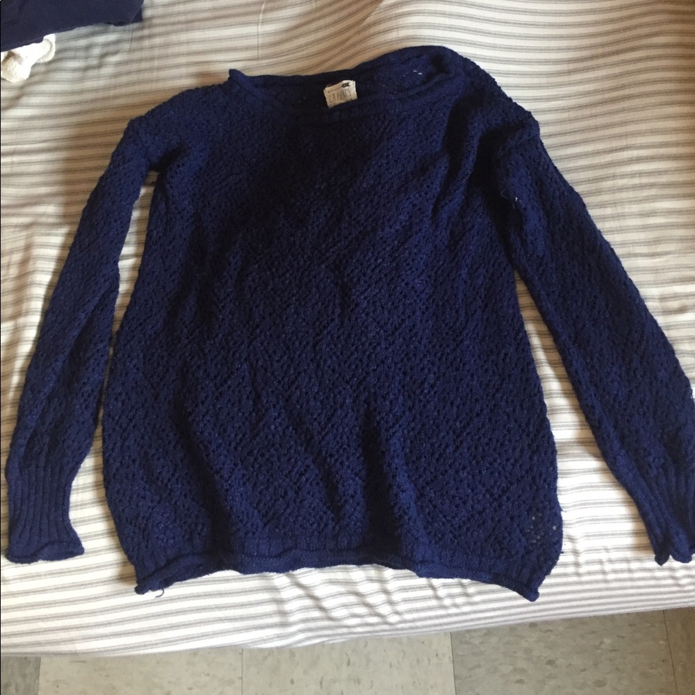 Navy Sweater