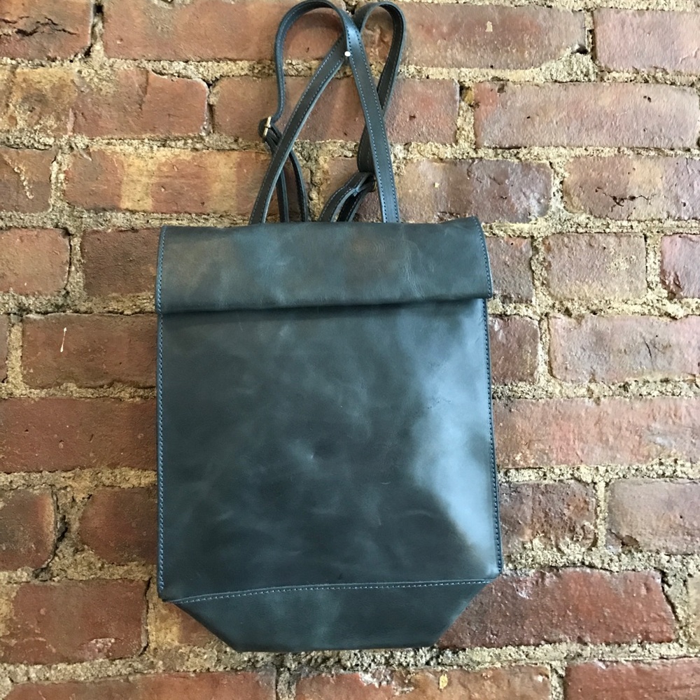 Brandi Melville Leather Backpack Purse