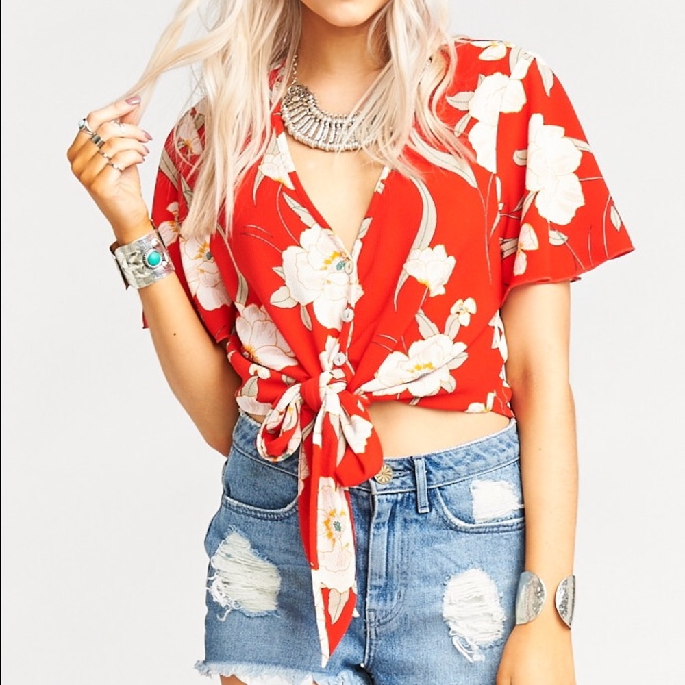 !! SOLD !!  Tortuga Tie Top