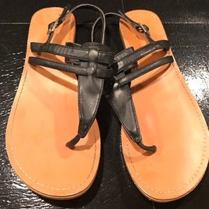 Black sandals