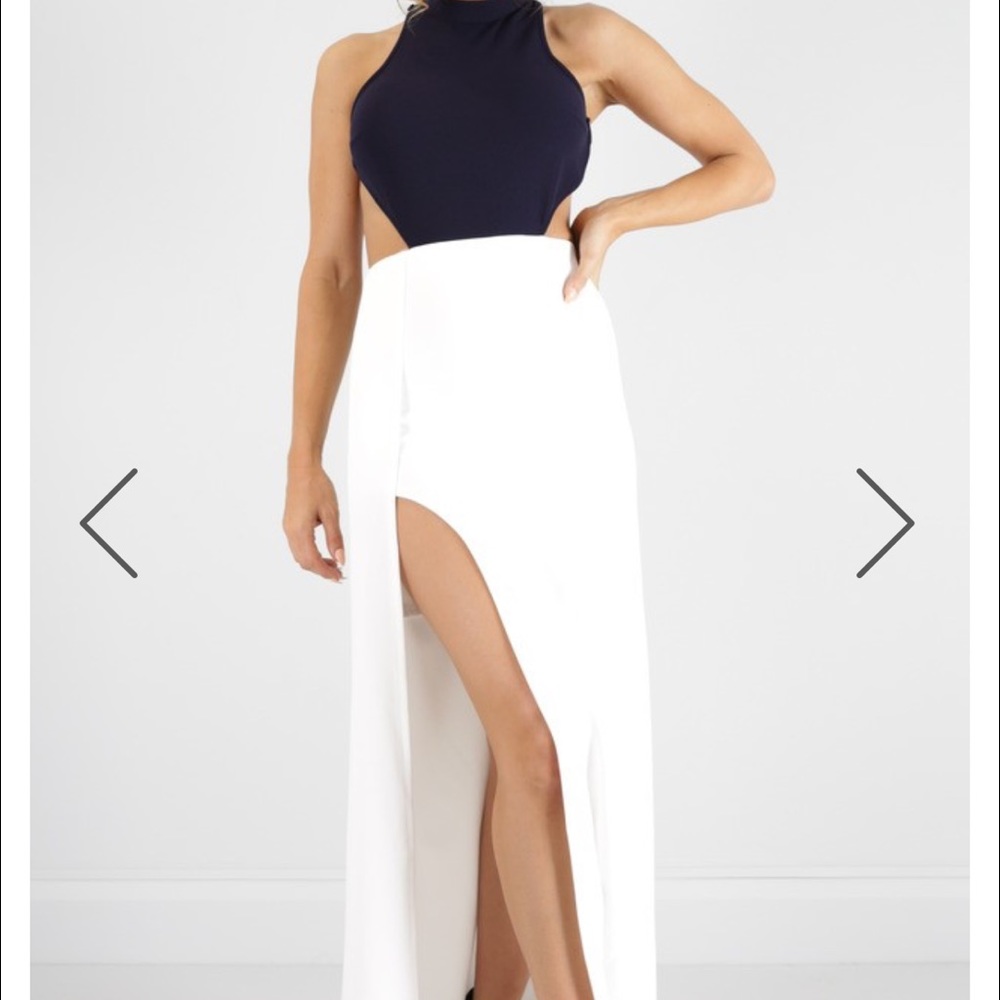 Cut out formal dress