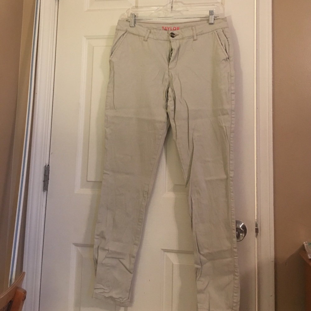 Skinny khakis