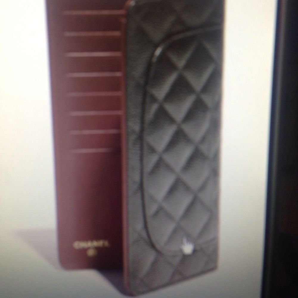 Chanel classic wallet black
