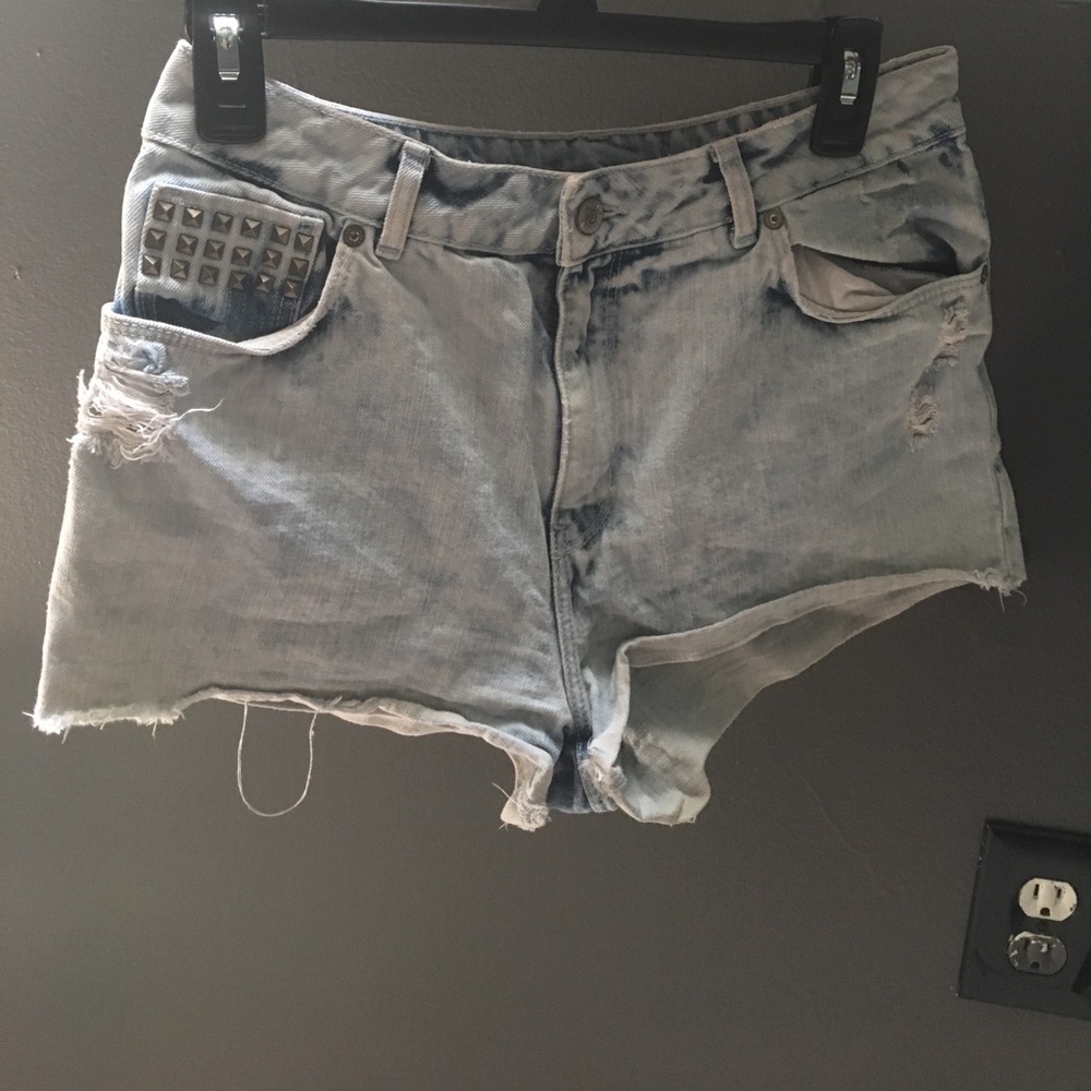 Jean shorts