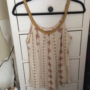 Lucky brand Aztec tank top