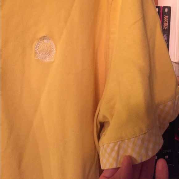 L-RL Polo in Beautiful Yellow size 3X - Picture 3 of 4