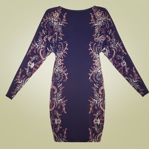 [bcbg maxazria] draped dress//.