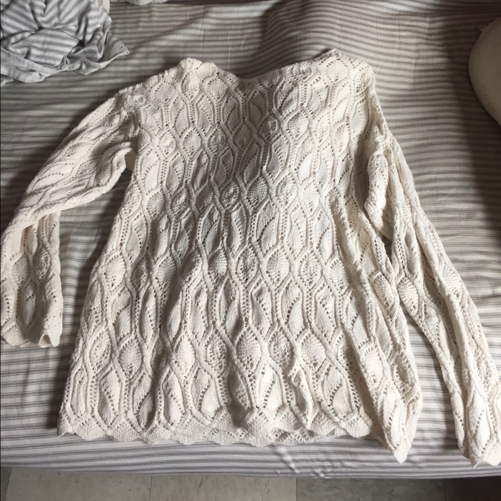 White Lace sweater