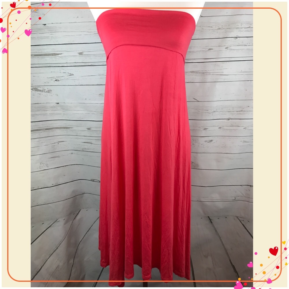 Love J USA dress small pink Strapless asymmetrical