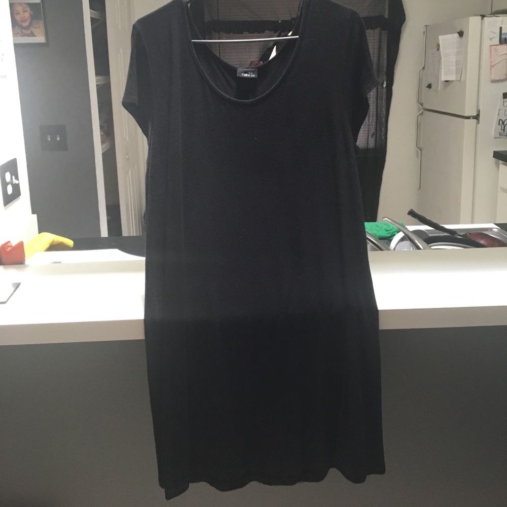 Mini black dress