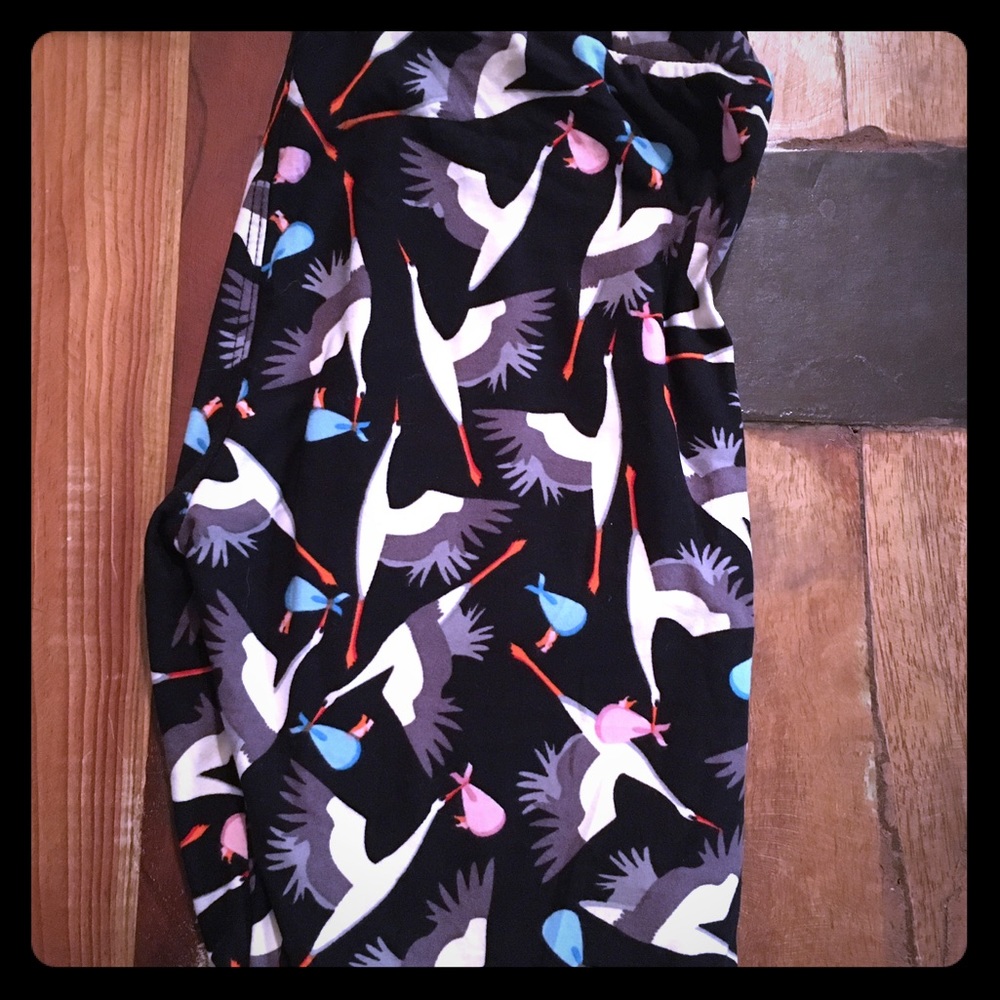 BNWOT Lularoe Stork Leggings!! OS