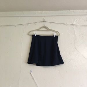 Navy American apparel mini skirt