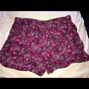Forever 21 Dress Shorts, Very Fun Pattern