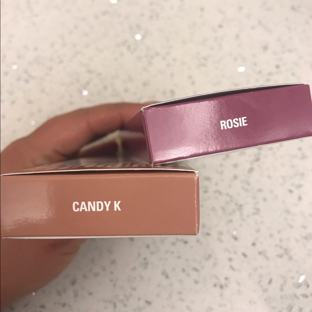 2 Kylie Cosmetics Lip Kits(Candy K &Rosie*Velvet*)