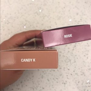 2 Kylie Cosmetics Lip Kits(Candy K &Rosie*Velvet*)