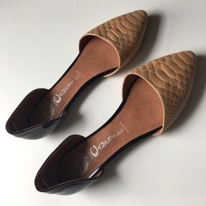 Jeffrey Campbell Handmade Ibiza D'Orsay Flats