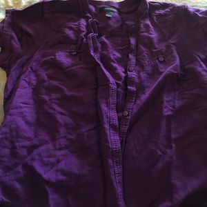 Ashley's Stewart button up shirt
