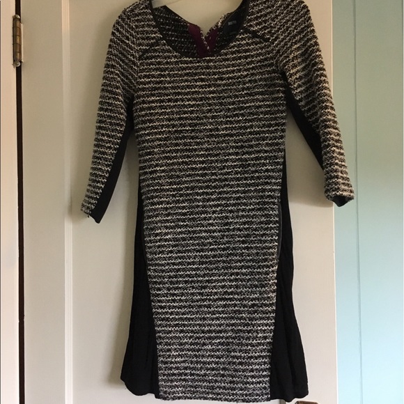 Anthropologie Maeve Marled Stripe swing dress, XS - Picture 2 of 4