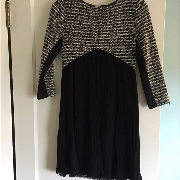 Anthropologie Maeve Marled Stripe swing dress, XS - Picture 3 of 4
