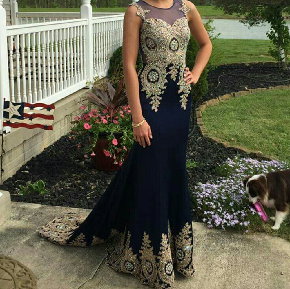 Shail K. Prom dress