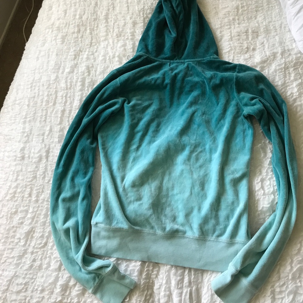 Juicy Couture ombré velour tracksuit jacket - Picture 3 of 3