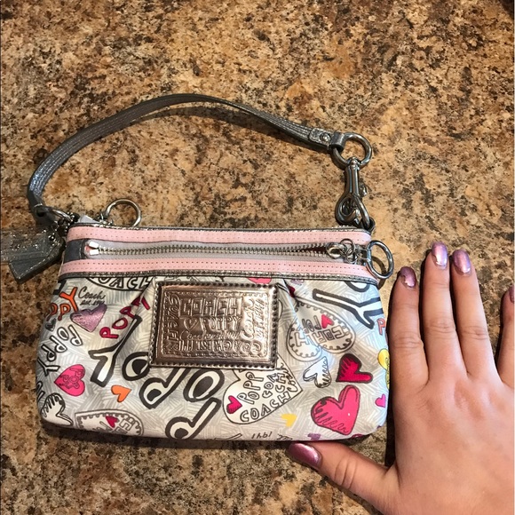 Coach wallet wristlet purse set - Picture 3 of 4