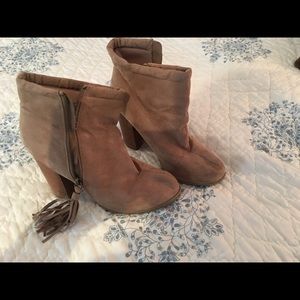 Brown Suede Boots