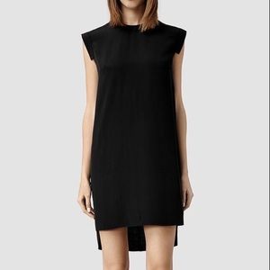 Black all saints dress