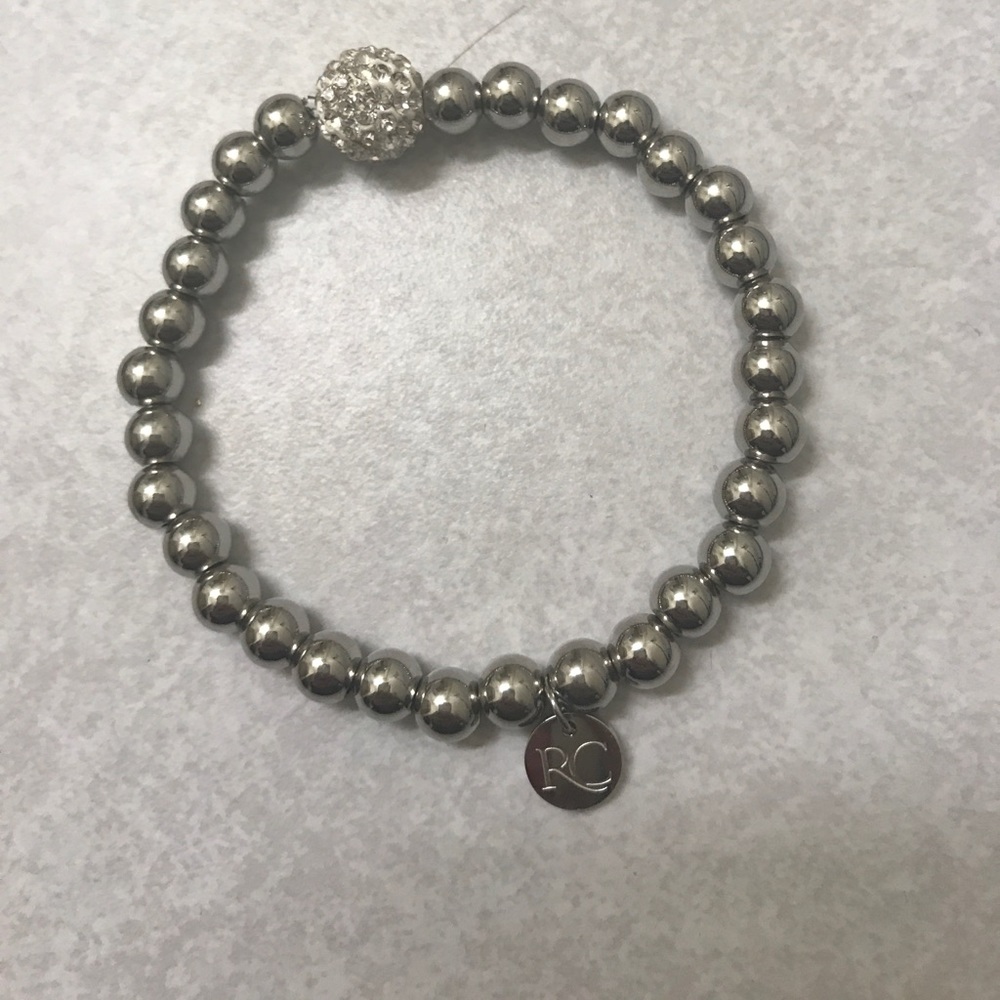 Silver rustic cuff bracelet!!