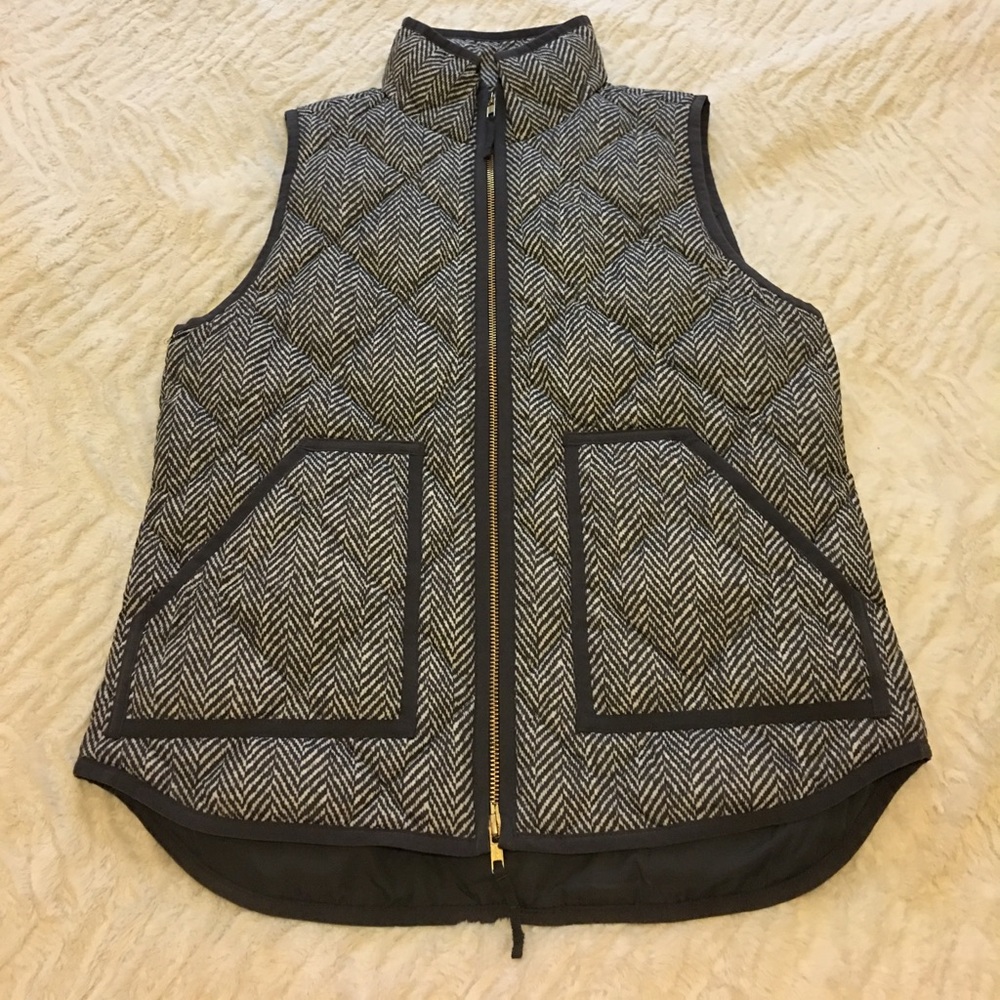 J. Crew Quilted Puffer Vest