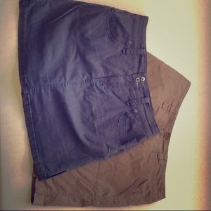 2 Skorts for 1 Price Gloria Vanderbilt Size 12