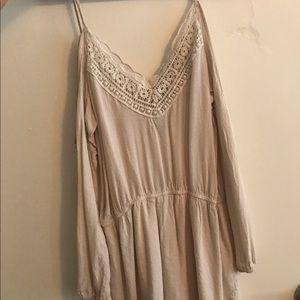 Off the shoulder romper