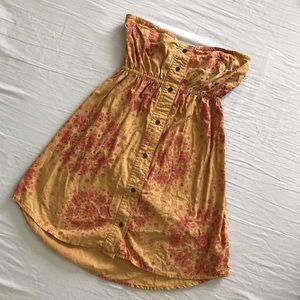 Mandala print tube dress