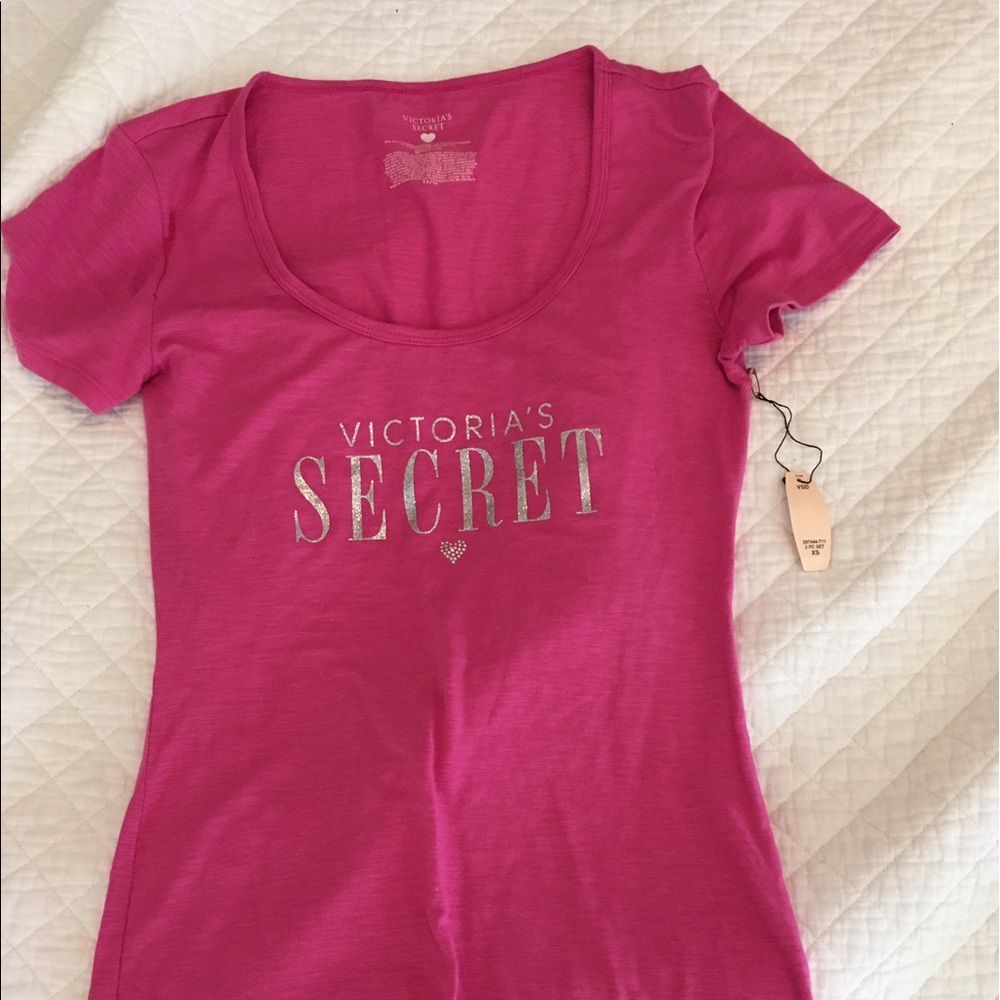 Victoria Secret long tshirt/nighty and bottoms