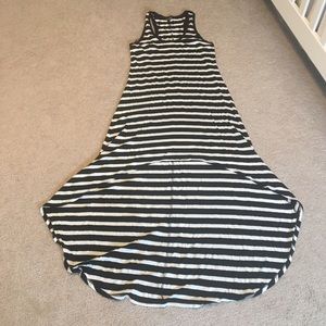 Express hi low maxi dress
