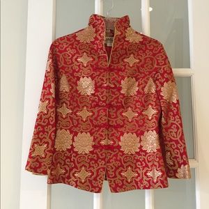 Chinese Silk Blazer, Tang suit