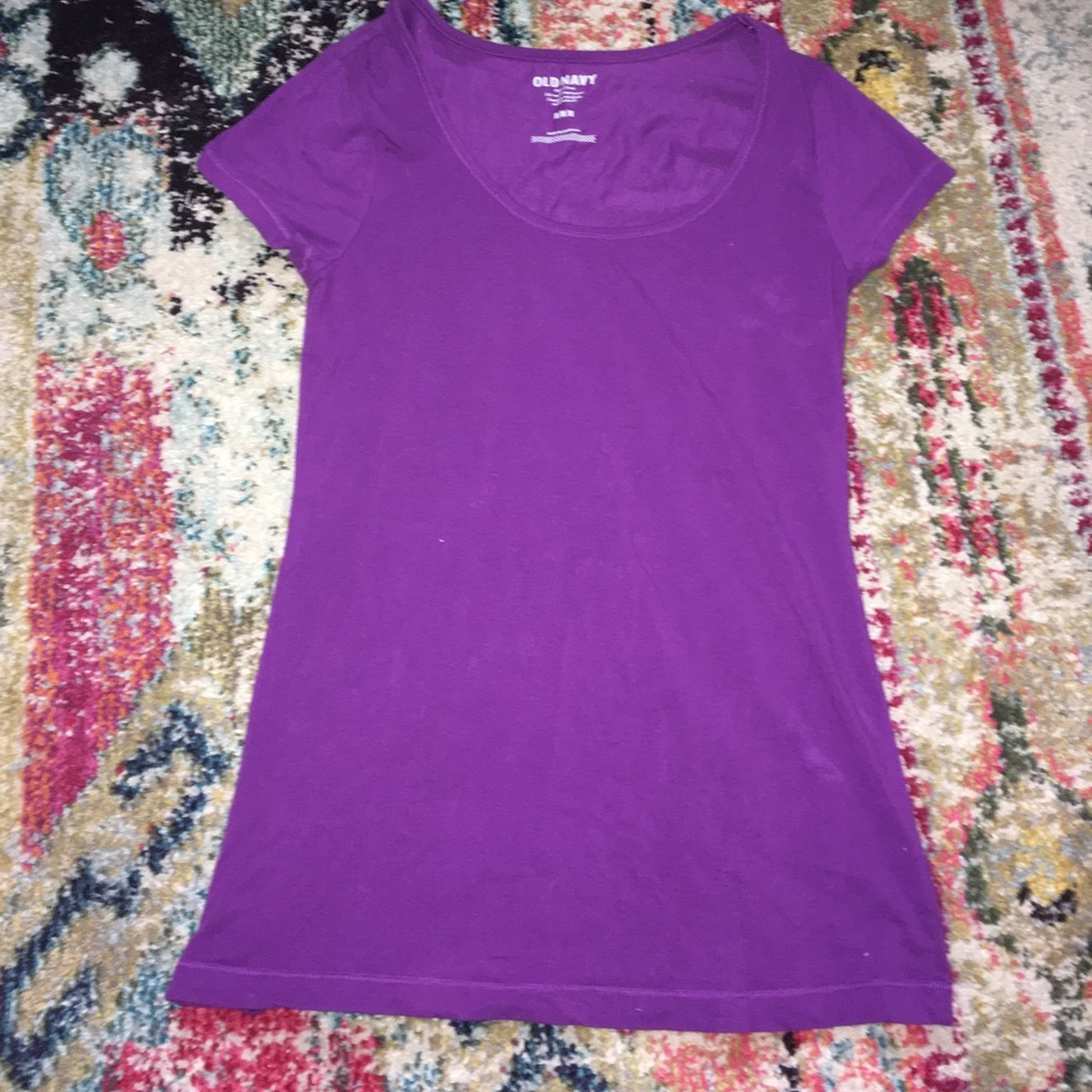 Purple Old Navy T Shirt