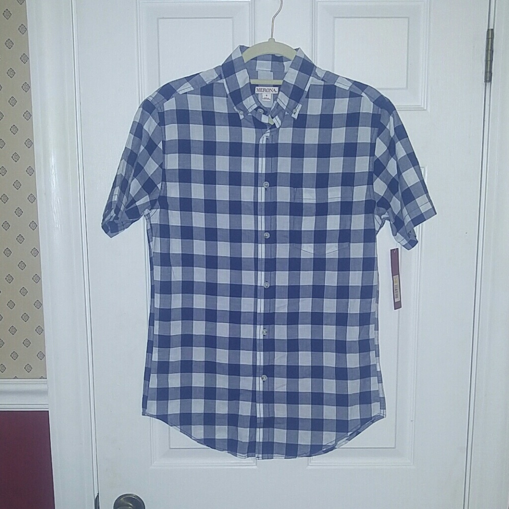 NWT Merona small short sleeved shirt