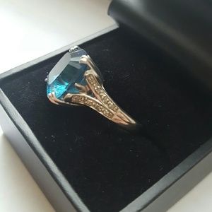 London Blue Topaz Ring